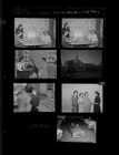 Jaycettes; New parking meters; P.T.A. meeting; House; Boys in miniature car (7 Negatives), March - July 1956, undated [Sleeve 38, Folder g, Box 10]